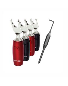 Audioquest 1000 Series Silver Multi-Spade Connector (Set of 4)