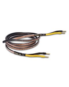 Analysis Plus Black Oval 12 Speaker Cable - Bananas