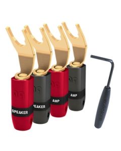 Audioquest SureGrip 300 Multi-Spade Connector - Gold