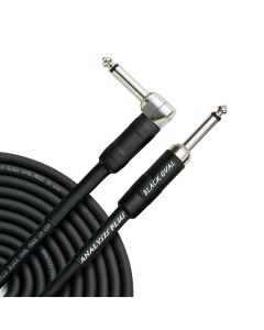 Analysis Plus Black Oval Pro Cable - Straight to 90