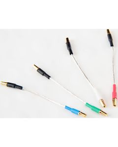 HS-1 Silver Headshell Leads (Set of 4)
