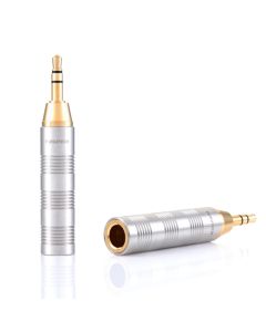 Furutech F35 (G) Headphone Adapter - 6.3 Stereo-3.5 Stereo