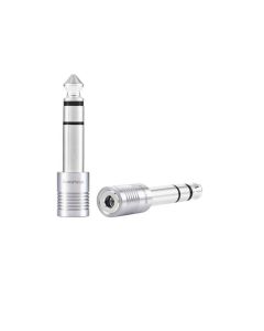 Furutech F63-S (R) Headphone Plug Adapter - 3.5 Stereo to 6.3 Stereo (Single)