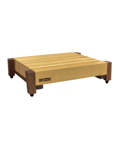 Rigidrack® Amp Stand - 3" Thick Solid Maple Platform - 1½" Walnut Legs