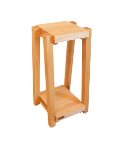 Rigidrack® Speaker Stand - 1½" Thick Solid Maple Shelves - 1½" Maple Legs (Each)