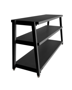 RigidrackPLUS - Extended Shelf Spacing 3 Shelf Rack (Midnite Maple Shelves / Midnite Maple Legs) 