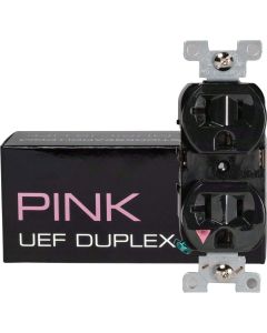 UEF Pink Duplex Outlet