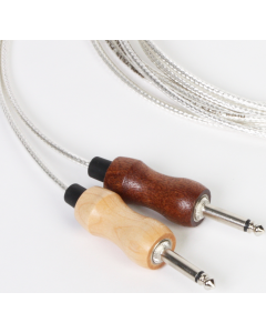Analysis Plus Silver Oval ThinLine Instrument Cable (Wood Barrels) 