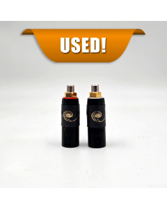 RCA to XLR Adapter (Pair) - Male XLR to Female RCA - USED
