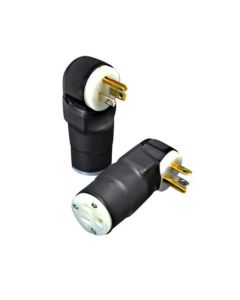 Adjustable Right-Angle AC Wall Outlet Adapter